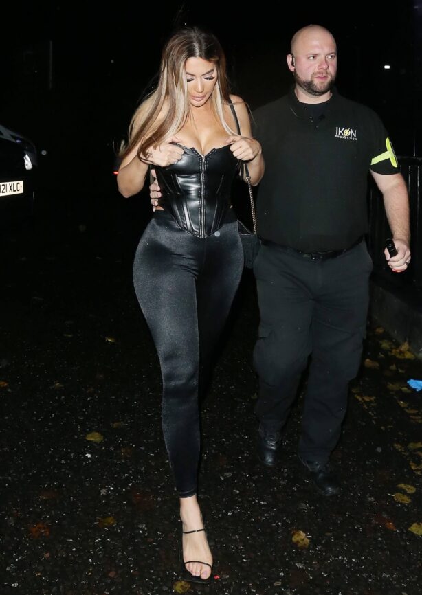 Chloe Ferry - Leaving Pure Night Club in Kent at 2am