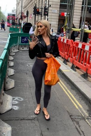 Chloe Ferry - Out and about in London
