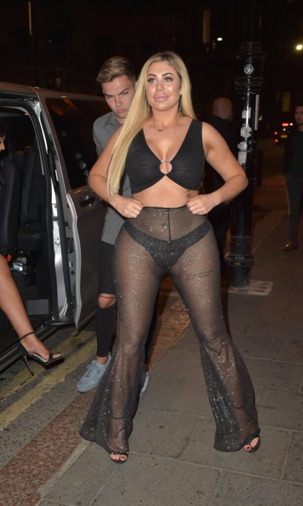 Chloe Ferry - Pictured at House of Smith Nightclub in Newcastle