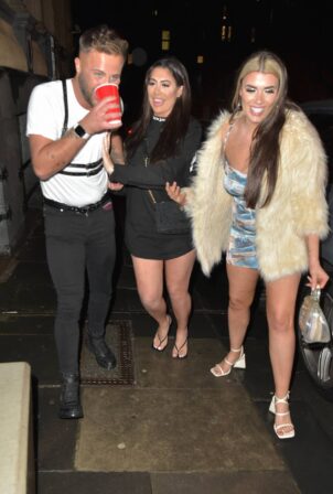 Chloe Ferry - Wears a ring on her Engagement finger in Newcastle