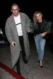 Chloe Grace Moretz - Night out with her brother Trevor Moretz in West Hollywood