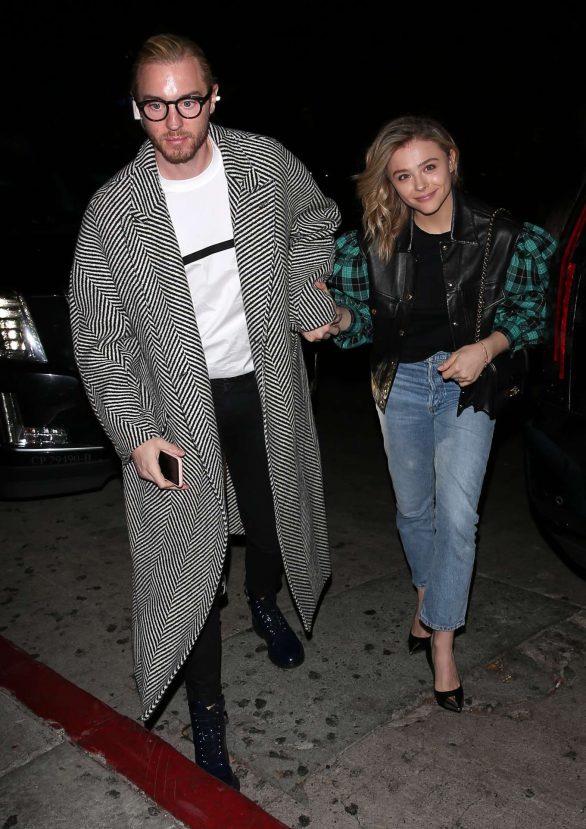Chloe Grace Moretz - Night out with her brother Trevor Moretz in West Hollywood
