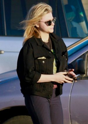 Chloe Grace Moretz - Seen While Out in Los Angeles