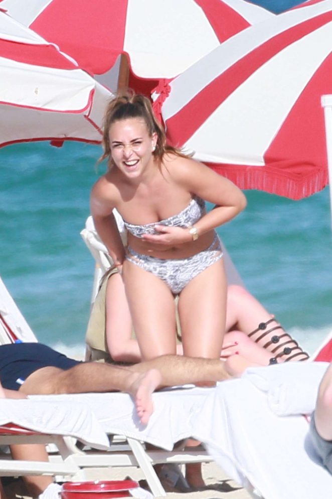 Chloe Green in Bikini on Miami Beach