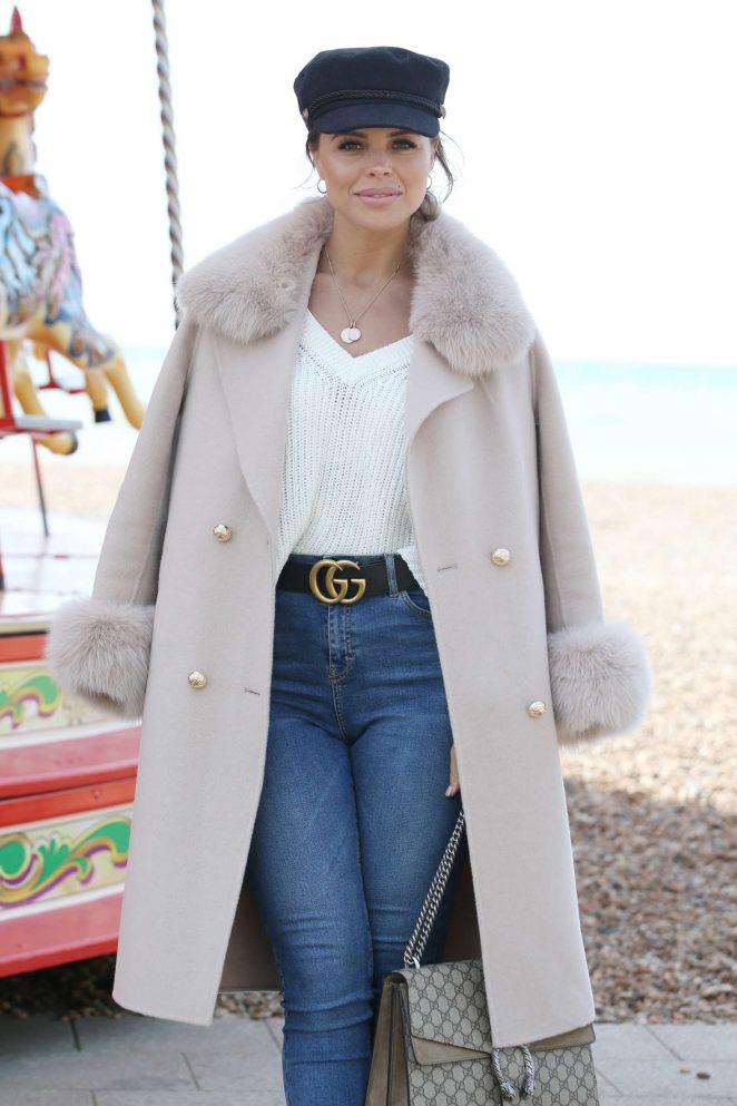 Chloe Lewis - 'The Only Way is Essex' TV Show Filming in Brighton