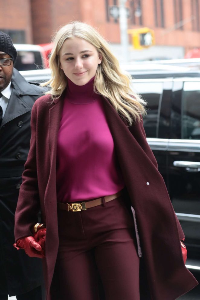 Chloe Lukasiak - Arriving to AOL Build Series in New York City