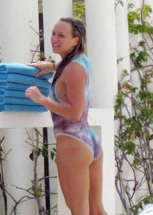 Chloe Madeley in Swimsuit in Ibiza