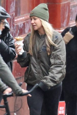 Chloe Madeley - Picking up a crepe in Hampstead