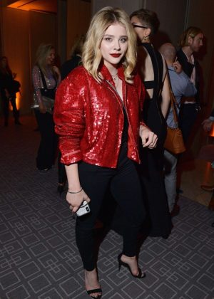 Chloe Moretz - Arriving at InStyle's TIFF Party in Toronto