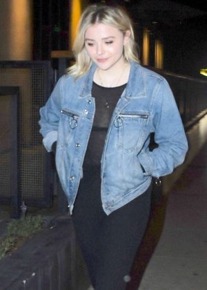 Chloe Moretz at Gracias Madre in West Hollywood