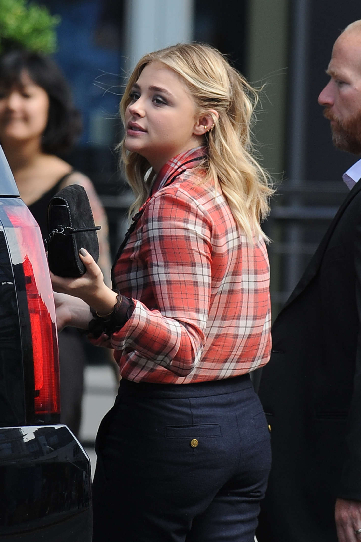 Chloe Moretz at the Launch of Coach The Fragrance Michelson Studio in NY