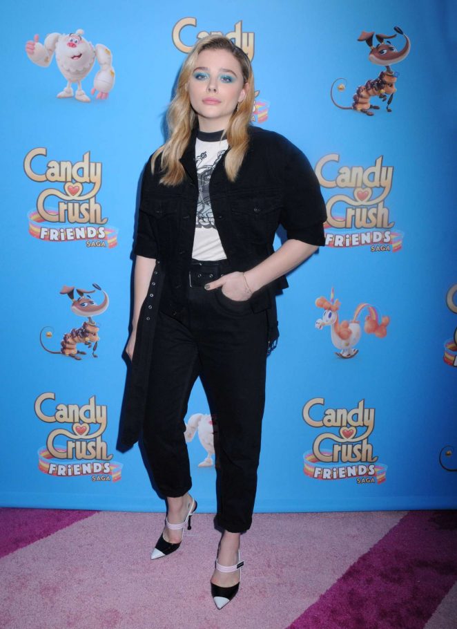 Chloe Moretz - Candy Crush Friends Live Launch in New York