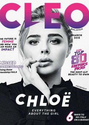 Chloe Moretz - Cleo Malaysia Magazine (March 2018)