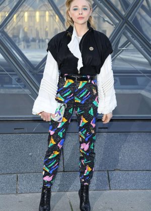 Chloe Moretz - Louis Vuitton Fashion Show in Paris