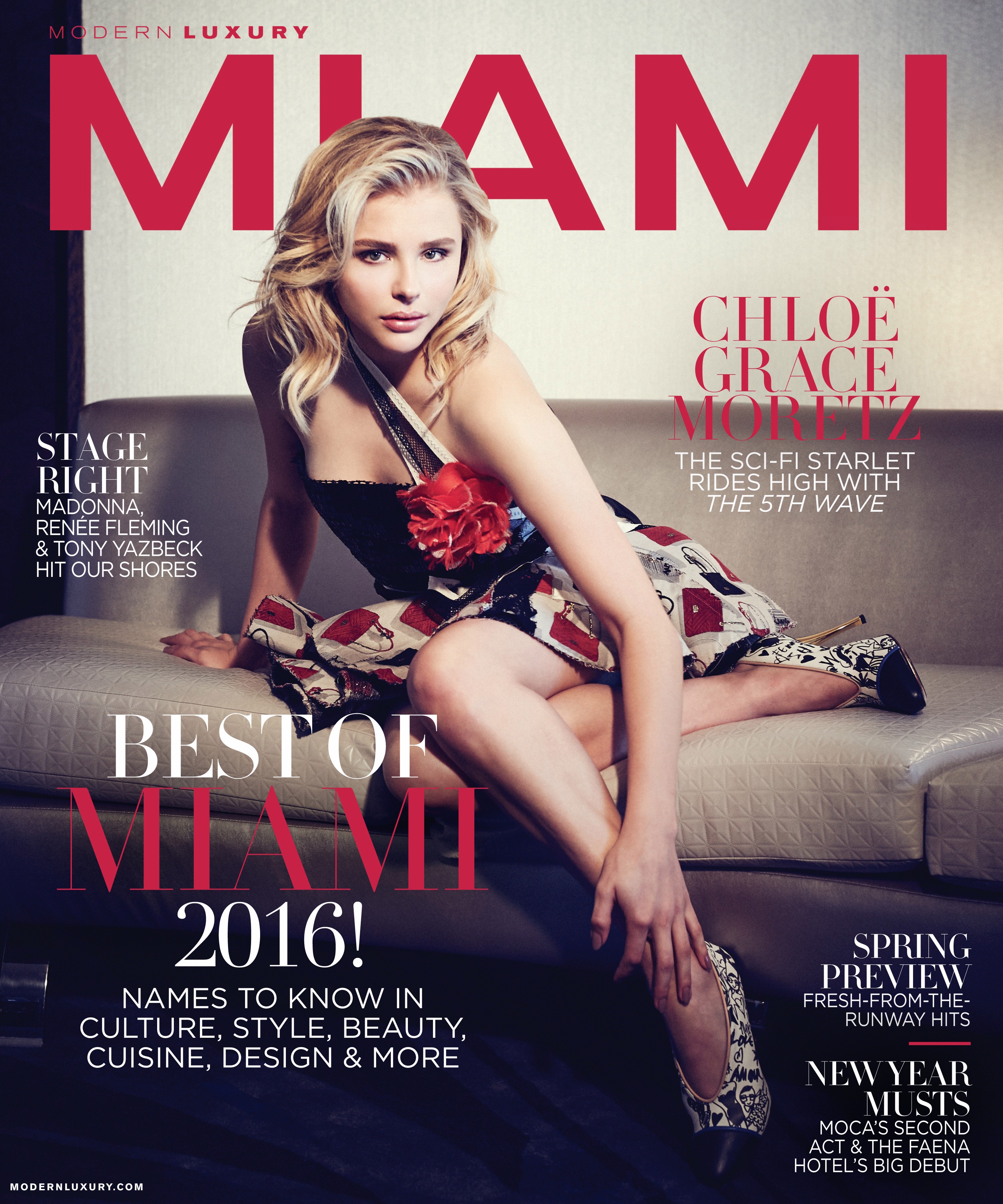 Chloe Moretz - Modern Luxury Cover (Jan / Feb 2016)