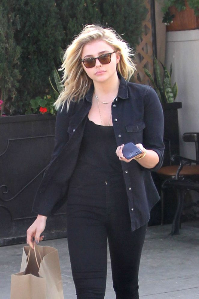 Chloe Moretz on a lunch in Beverly Hills
