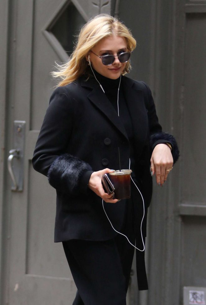 Chloe Moretz - Out and about in Manhattan