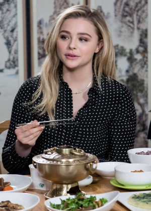 Chloe Moretz - Out and about in Seoul