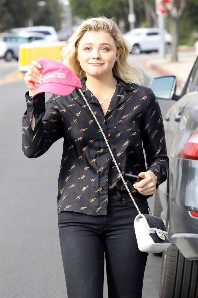 Chloe Moretz out Shopping in Beverly Hills