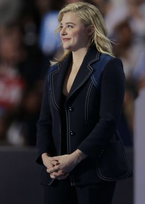 Chloe Moretz - Speaking at the Democratic National Convention in Philadelphia