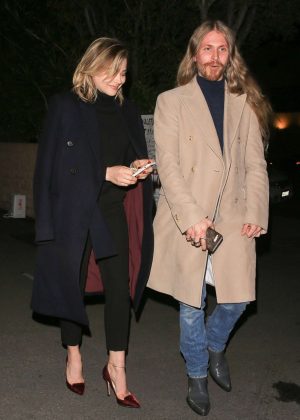 Chloe Moretz with a friend at Matsuhisa in NYC