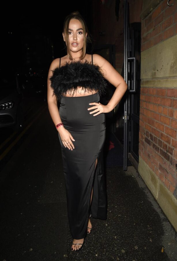 Chloe Ross - Arriving at The Miss Pap Event at MNKY HSE in Manchester