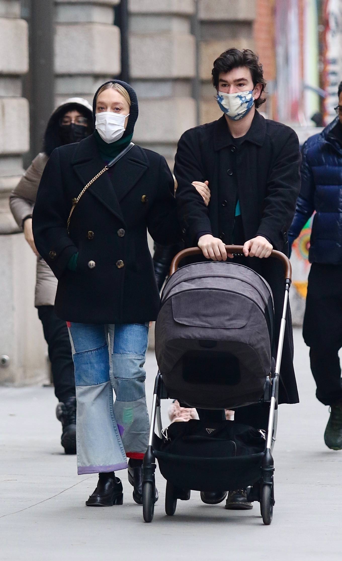 Chloe Sevigny – With Sinisa Mackovic and their baby in Manhattan’s Soho ...