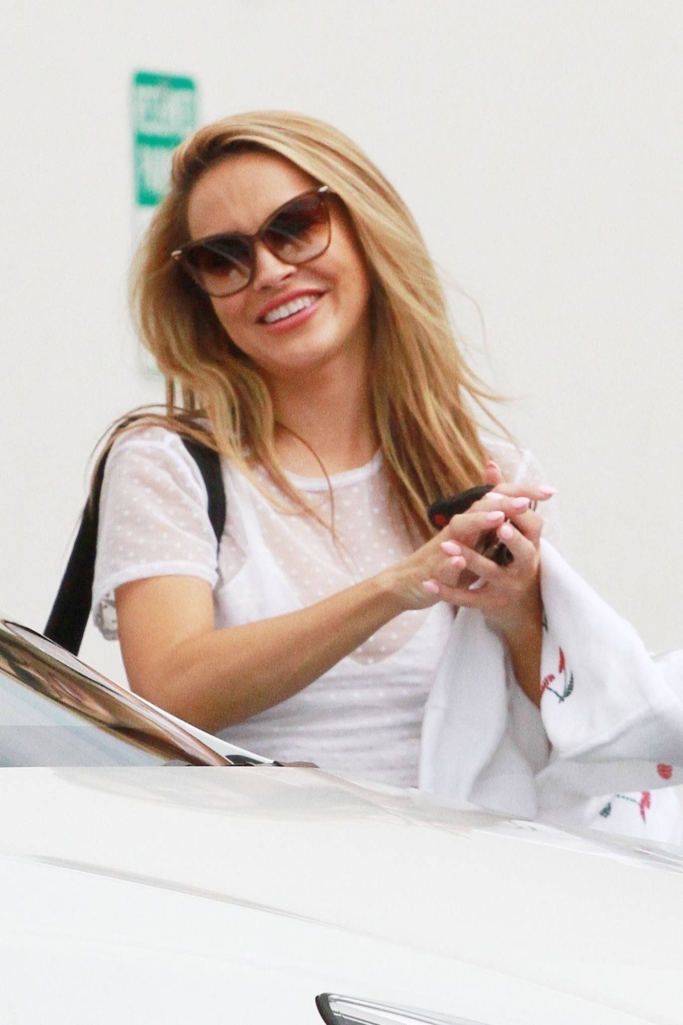 Chrishell Stause 2020 : Chrishell Stause – All smiles as she finishes her dance practice in Los Angeles-06