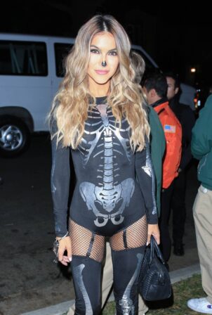 Chrishell Stause - With Emma Hernan Attends Casamigos Halloween Party in Beverly Hills
