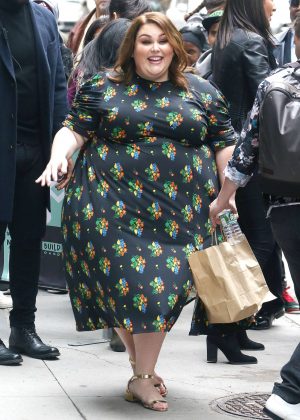 Chrissy Metz- Arrives at AOL Build Series in NYC