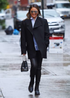 Chrissy Teigen out shopping in New York City