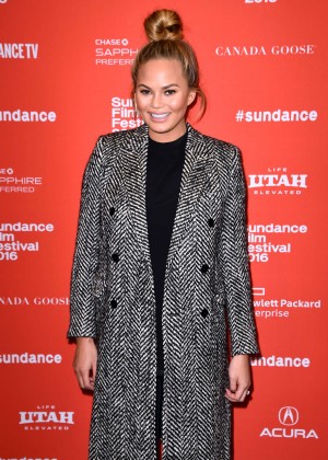 Chrissy Teigen - 'Southside With You' Premiere during the 2016 Sundance Film Festival