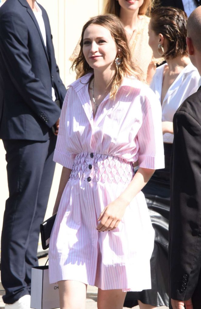 Christa Theret - Chanel Haute Couture Show 2019 in Paris