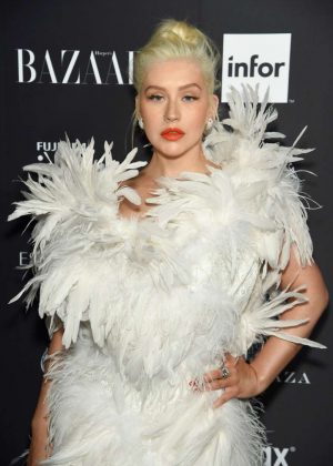 Christina Aguilera - 2018 Harper's Bazaar ICONS Party in New York