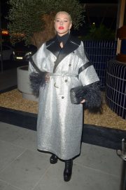 Christina Aguilera - Arrives at LFW Love Magazine and Youtube Party in London
