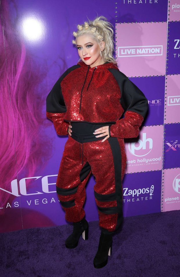 Christina Aguilera - 'Christina Aguilera: The Xperience' Show Launch in Las Vegas