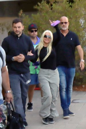 Christina Aguilera - Photographed in Israel