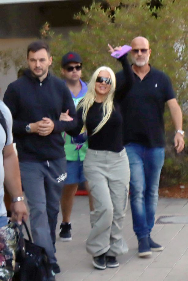 Christina Aguilera - Photographed in Israel