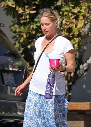 Christina Applegate at Menchie's in Los Angeles
