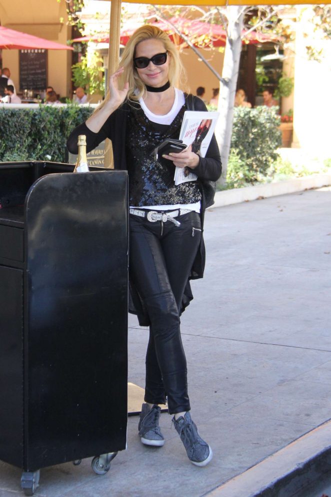 Christina Fulton out in Beverly Hills