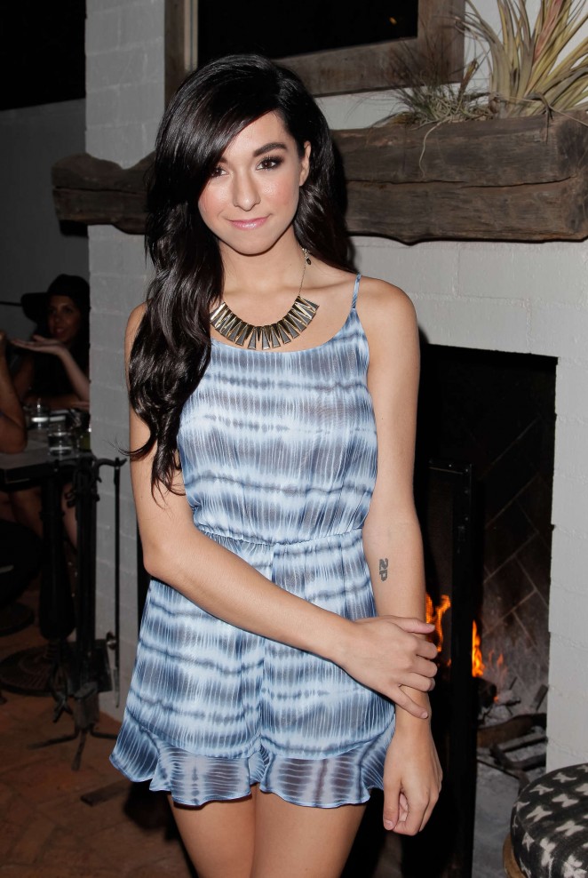 Christina Grimmie - GenGirl Summer Solstice Party in West Hollywood