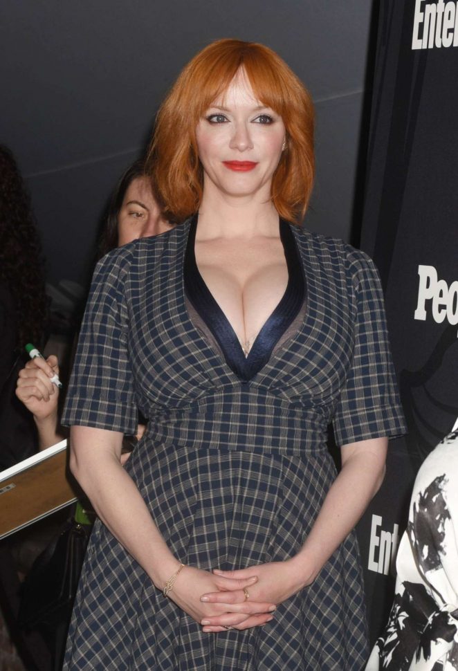 Christina Hendricks - Entertainment Weekly and PEOPLE New York Upfronts Celebration in NYC