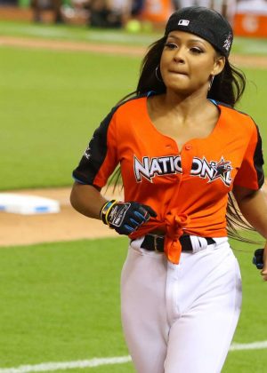 Christina Milian - 2017 MLB All-Star Legends and Celebrity Softball in Miami