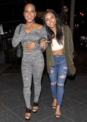 Christina Milian and Karrueche Tran Night out in West Hollywood