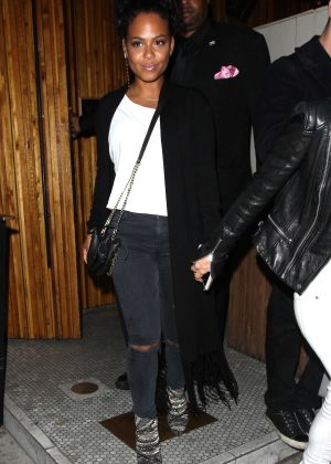 Christina Milian at The Nice Guy Club in West Hollywood