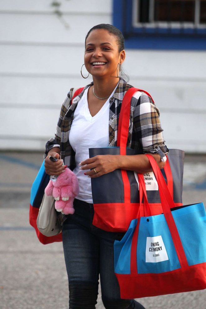 Christina Milian - Out in West Hollywood