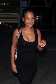 Christina Milian - Outside Madeo Restaurant in Beverly Hills