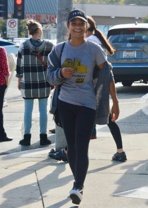 Christina Milian - Shopping at the Farmer's Market in Los Angeles
