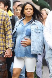 Christina Milian - Shopping at The Grove in West Hollywood