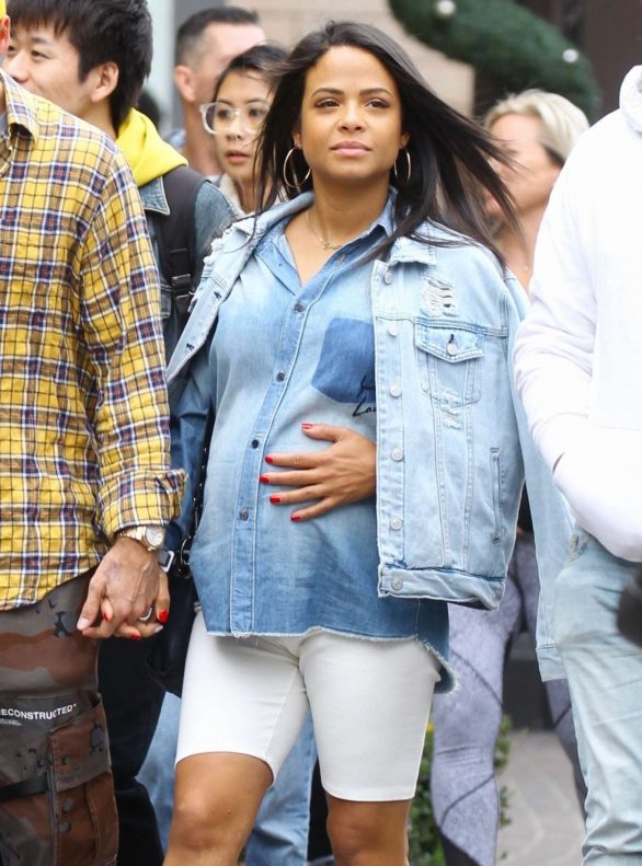 Christina Milian - Shopping at The Grove in West Hollywood